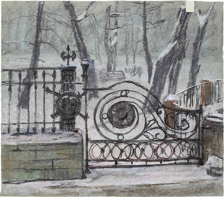 Храпак Георгий Васильевич. Ленинград. Зимнее кружево